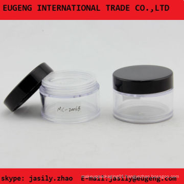 small round empty loose powder case packing